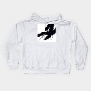 Abstract Black Belt Kids Hoodie